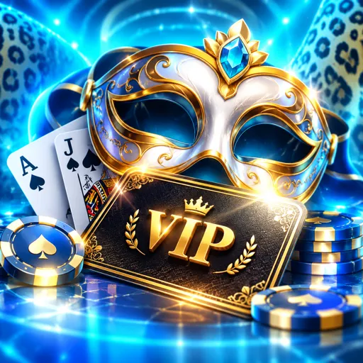 Mesa VIP de blackjack com fichas de alto valor